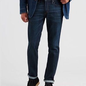 Men’s Levi’s 511 slim fit dark blue jeans 33x32